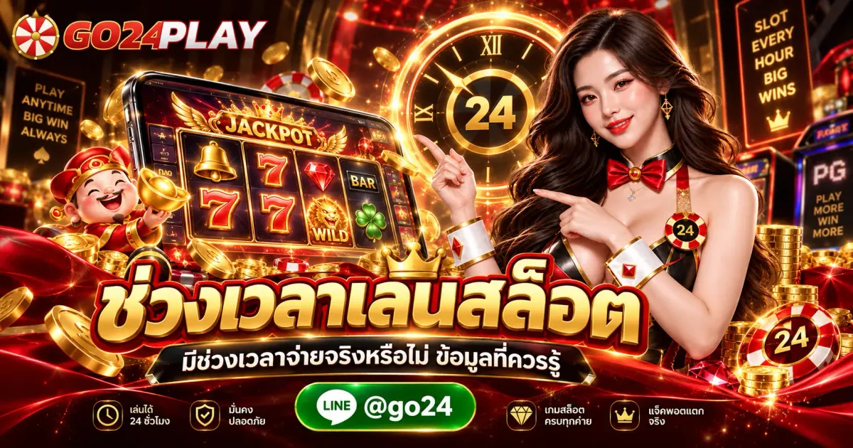 ช่วงเวลาเล่นสล็อต มีช่วงเวลาจ่ายจริงหรือไม่ ข้อมูลที่ควรรู้